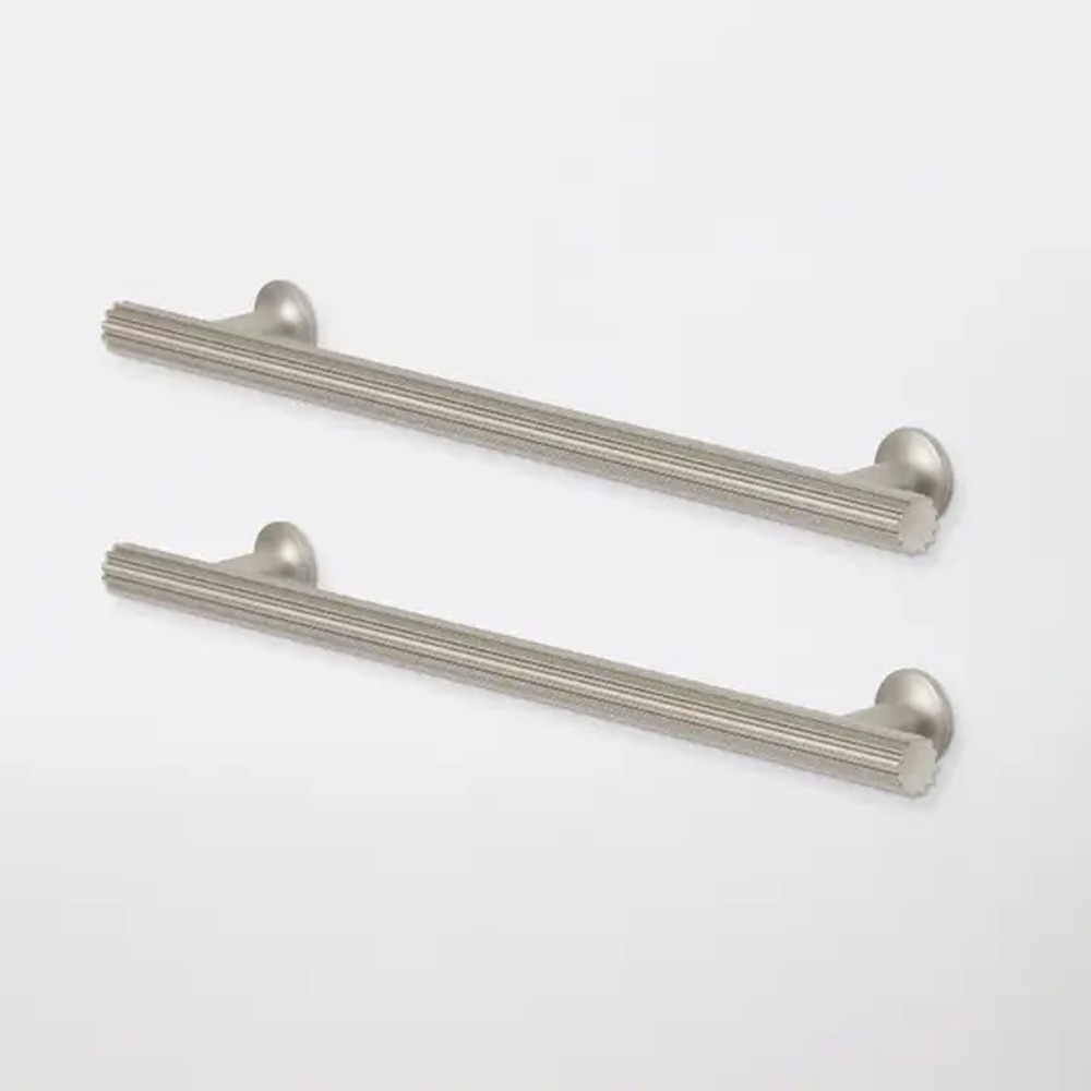 Maner mobila GOODHOME, 24.2 x 3cm, aluminiu, argintiu