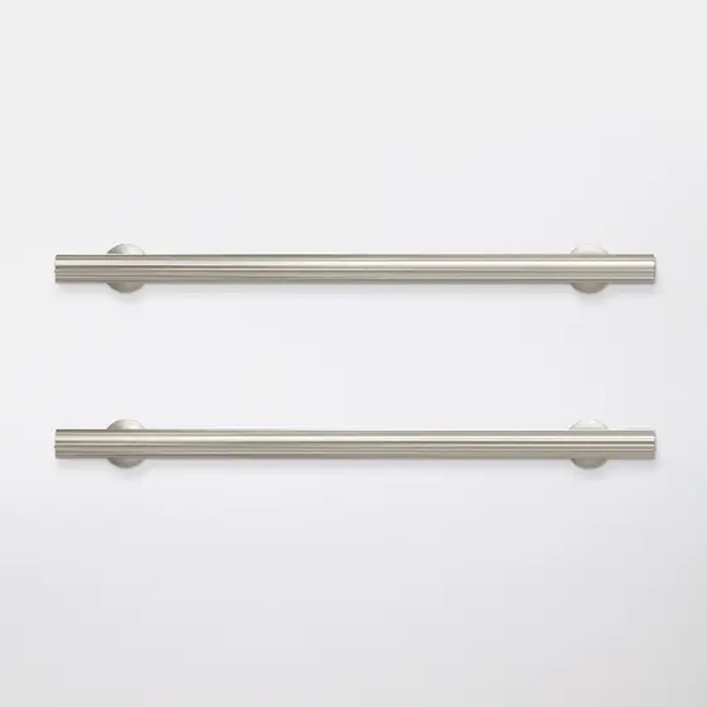 Maner mobila GOODHOME, 24.2 x 3cm, aluminiu, argintiu