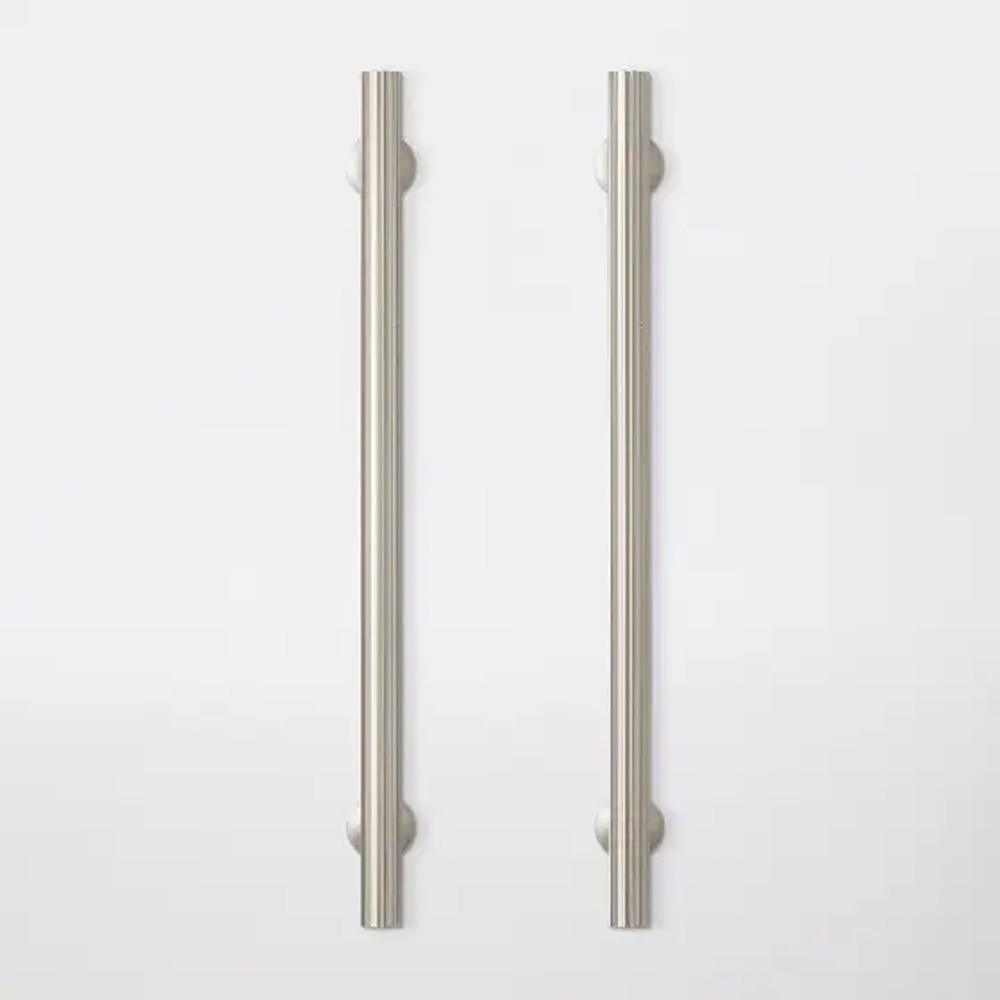 Maner mobila GOODHOME, 24.2 x 3cm, aluminiu, argintiu