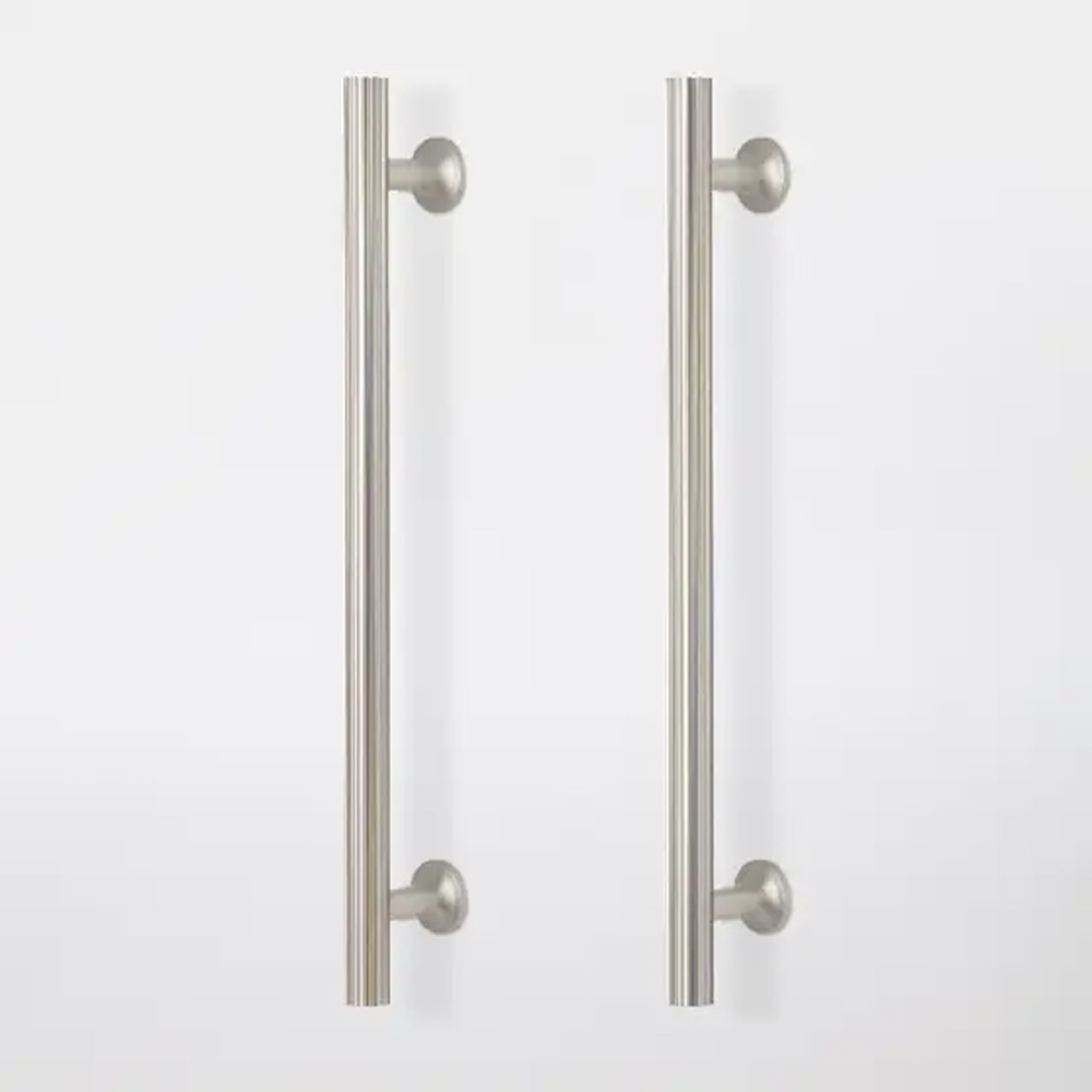 Maner mobila GOODHOME, 24.2 x 3cm, aluminiu, argintiu