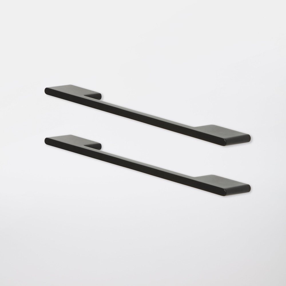 Maner GOODHOME Cacao, metal, 22 cm, 2 bucati, negru