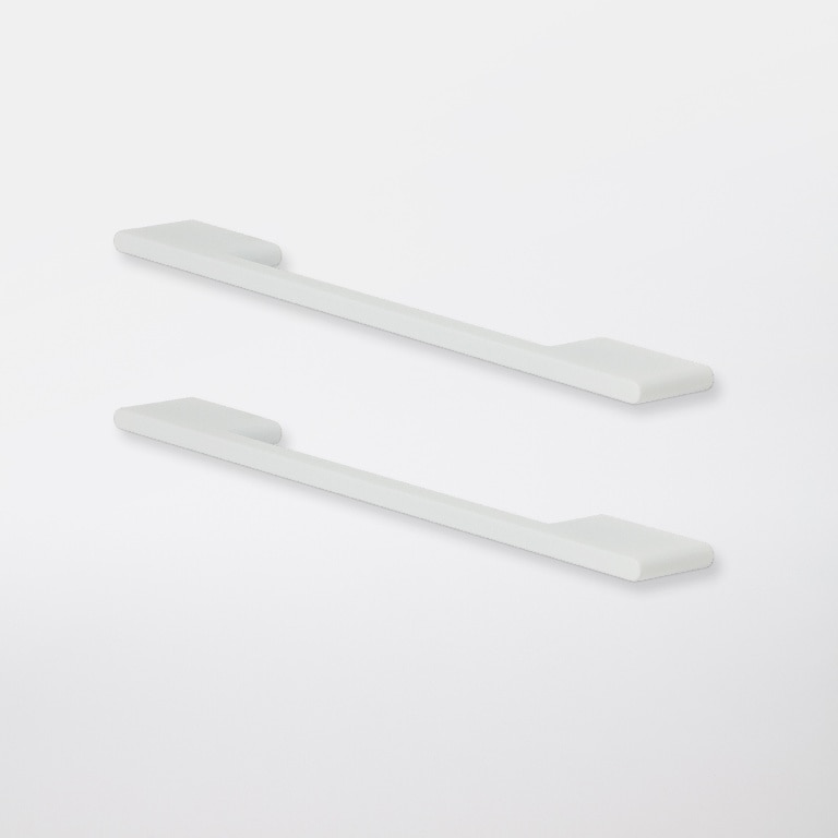 Maner mobila GOODHOME, 22 x 3cm, aluminiu, alb mat