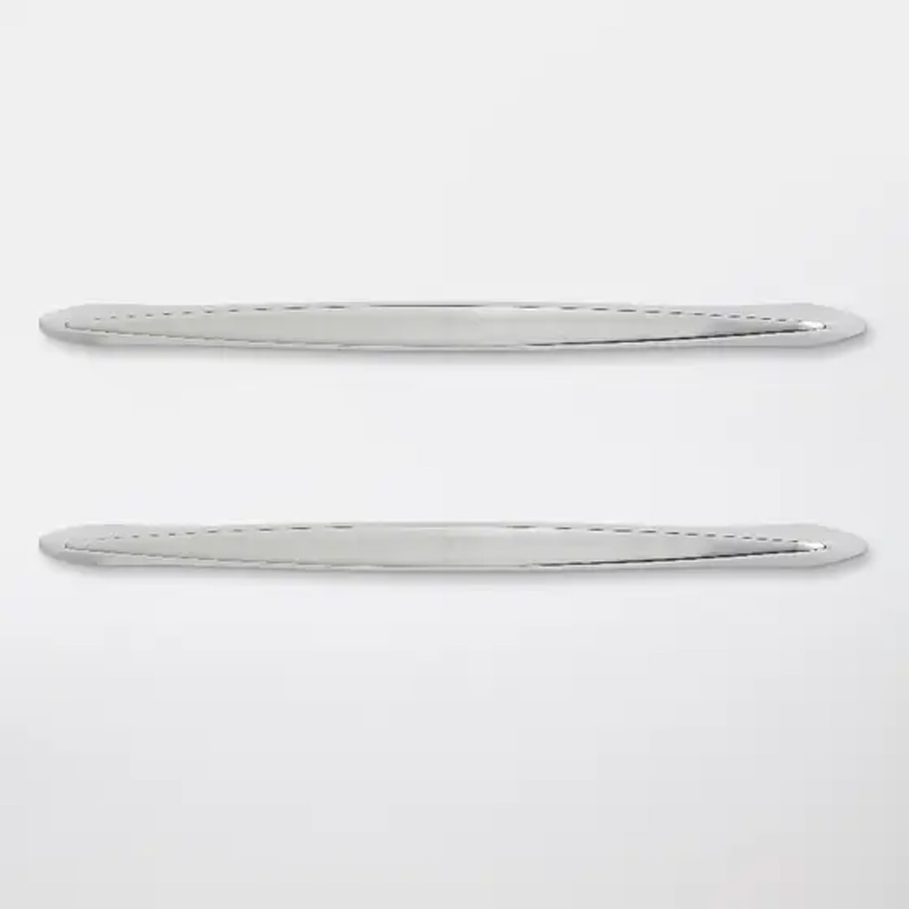 Maner mobila GOODHOME, 21.8 x 3cm, aluminiu, argintiu