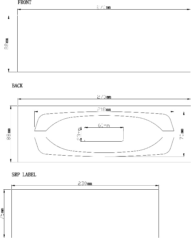 Maner mobila GOODHOME, 21.8 x 3cm, aluminiu, argintiu