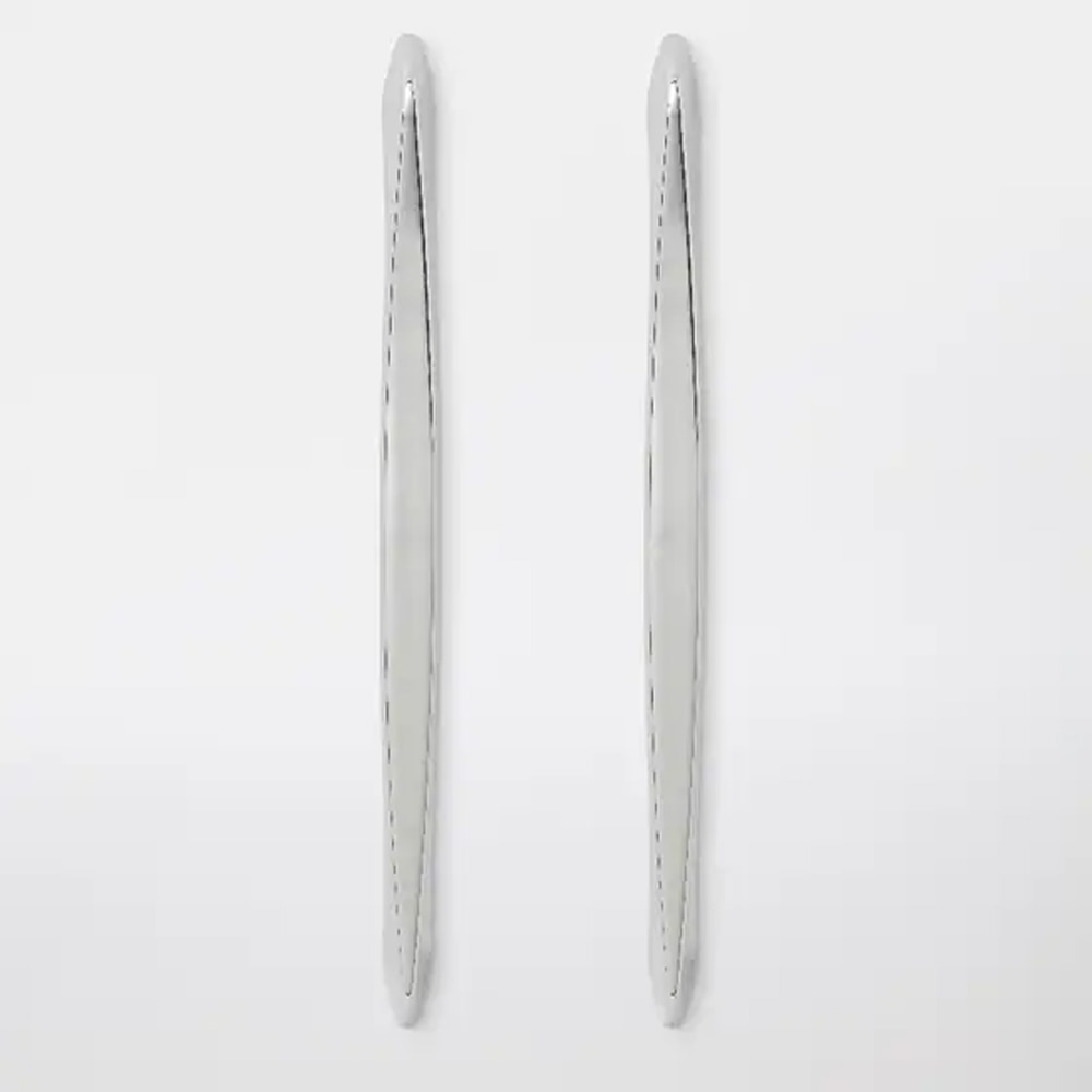 Maner mobila GOODHOME, 21.8 x 3cm, aluminiu, argintiu