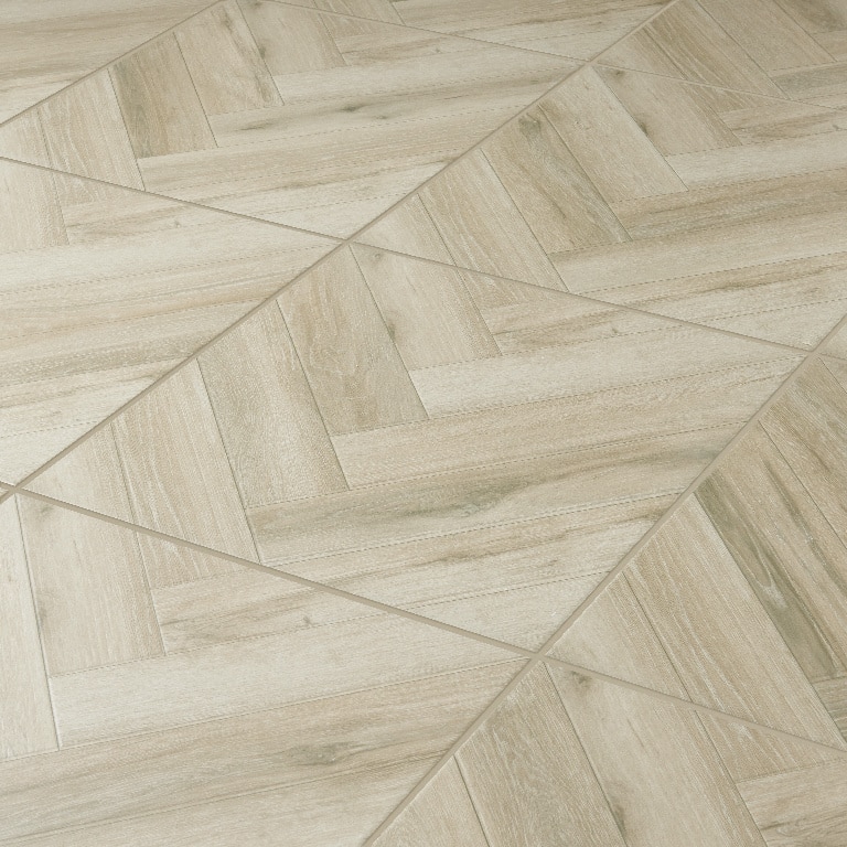Gresie exterior Kai Artic Rustic, crem, portelanata, 45 x 45 cm, tip parchet, suprafata 1,22 mp
