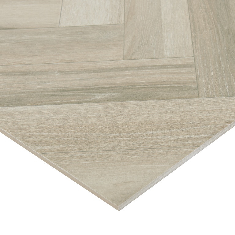 Gresie exterior Kai Artic Rustic, crem, portelanata, 45 x 45 cm, tip parchet, suprafata 1,22 mp