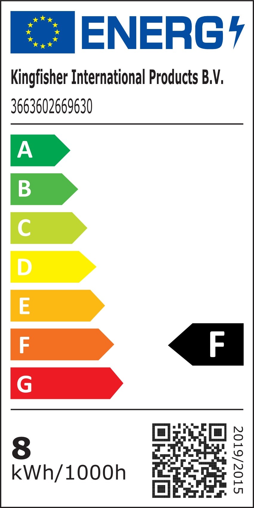 Bec LED, E14, 60W, 2700K, sticla, model lumanare, alb • Diall