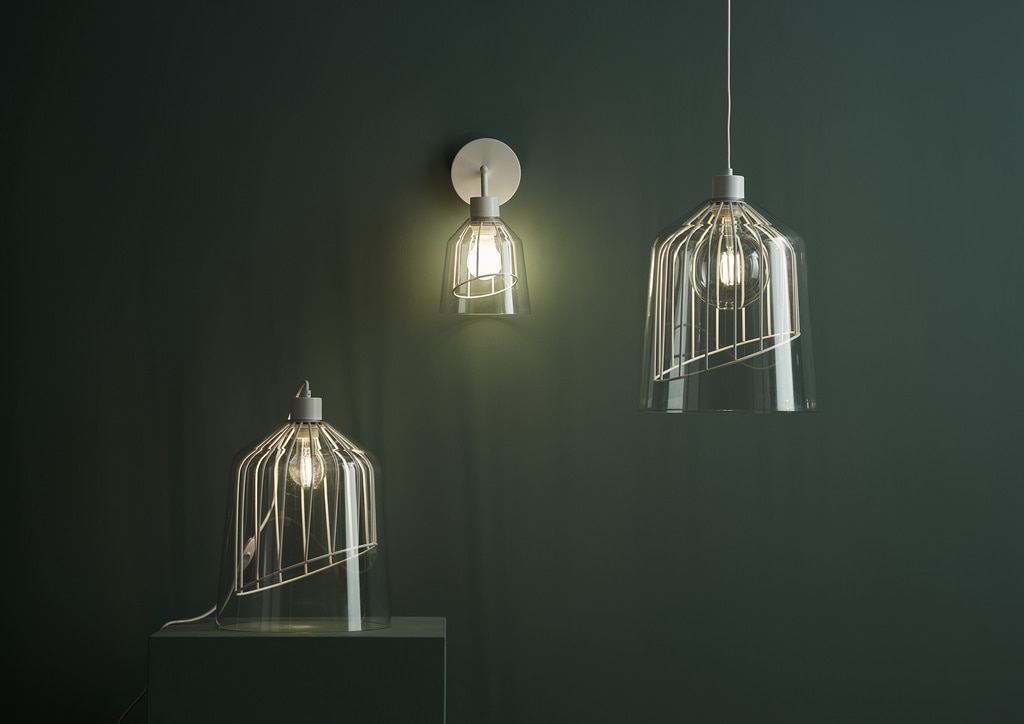 Veioza alba, 1 bec, E27, 40 W  Calameo