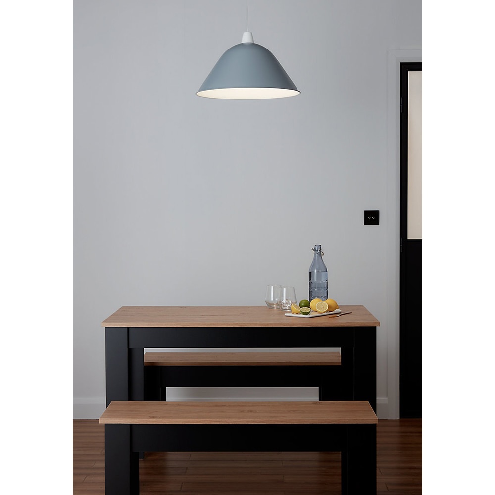 Pendul GOODHOME Calume, E27, 40W, 48cm, gri