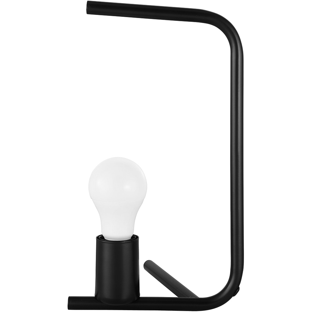 Veioza camera de zi Darrah GOODHOME, E27, 60W, IP20, negru