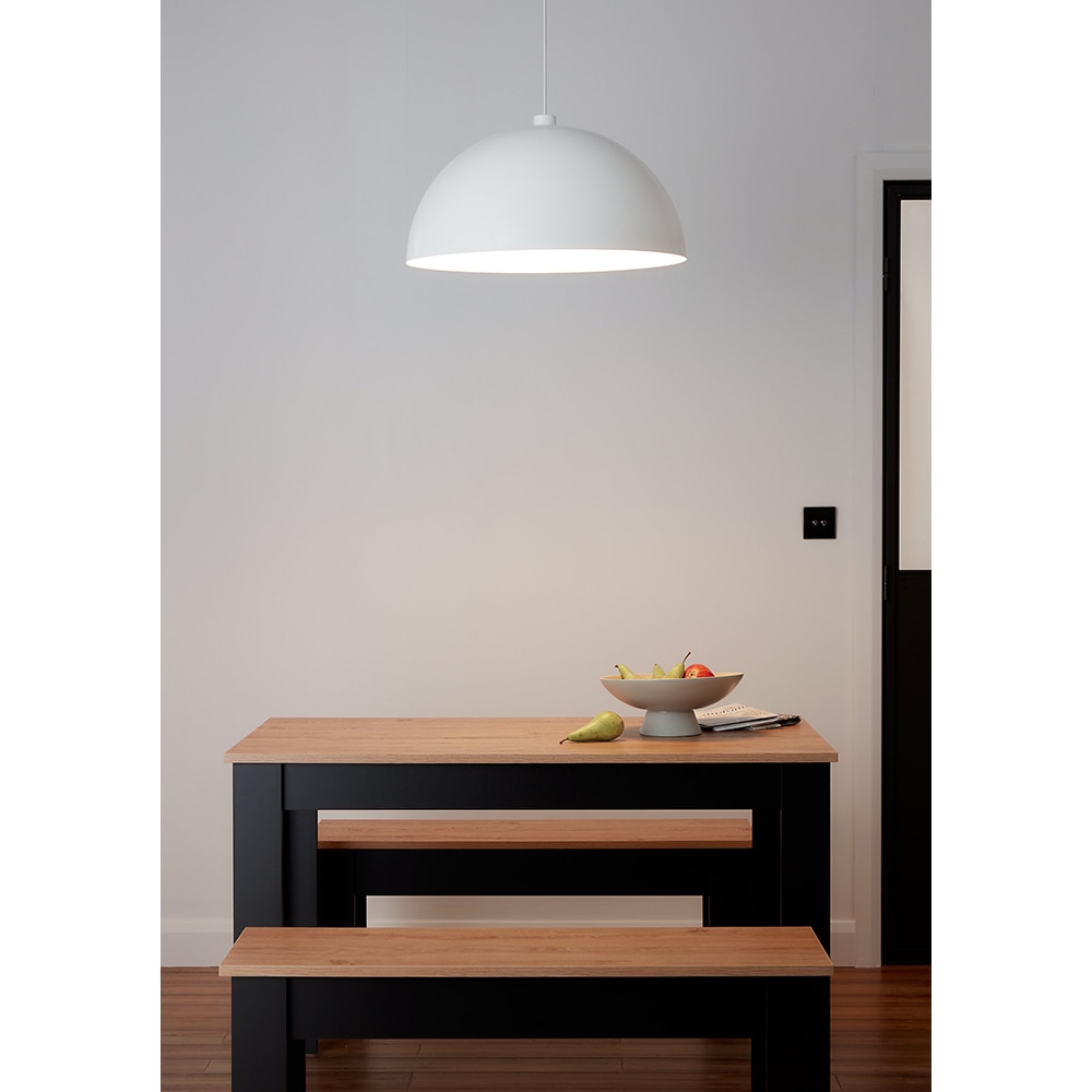 Pendul GOODHOME Songor, E27, 60W, alb