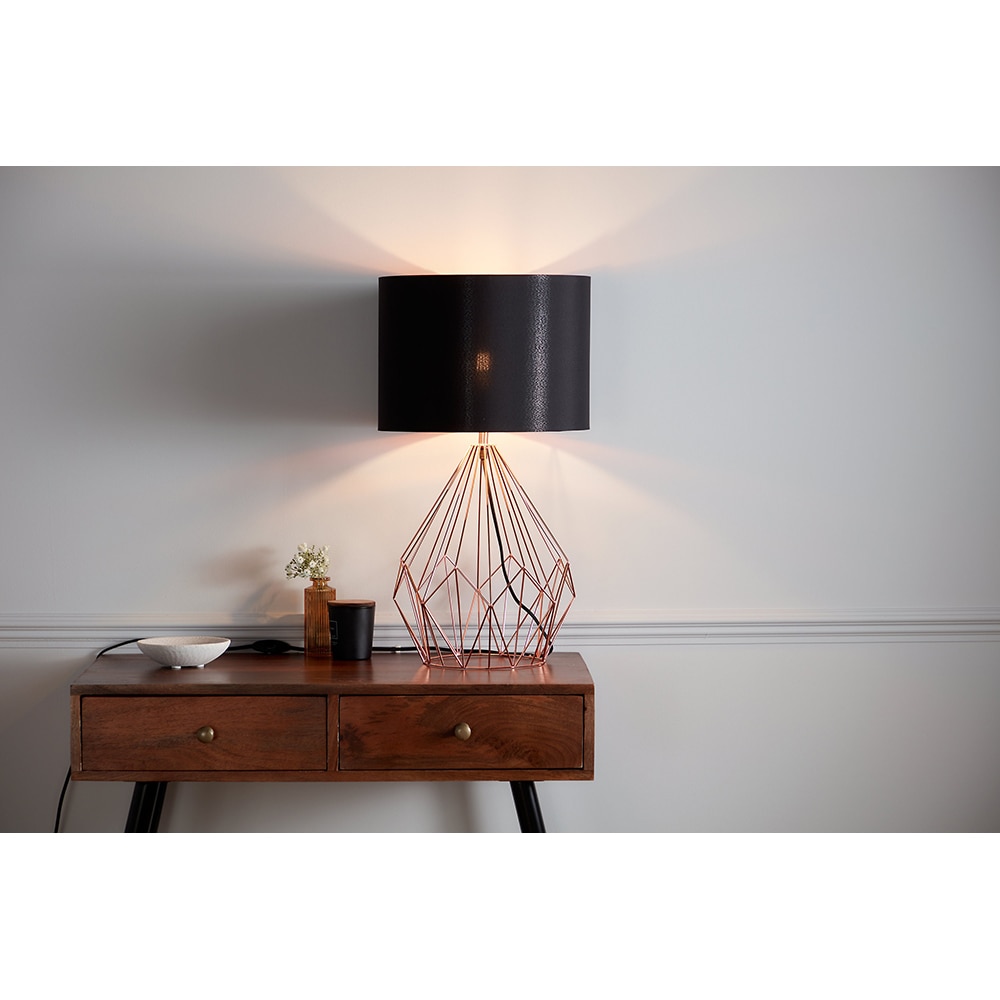 Veioza GOODHOME Vertree, E27, IP20, cupru