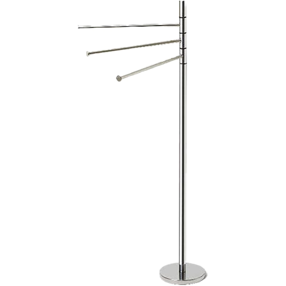 Suport pentru prosop Ormara GOODHOME, 45.5 x 91 x 24.8 cm, otel, argintiu