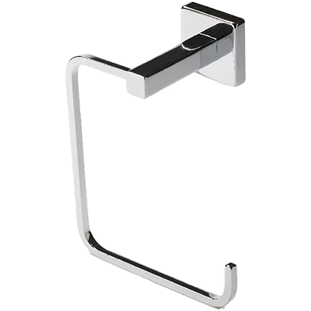 Suport rola hartie igienica Alessano GOODHOME, 14.7 x 8.9 x 19.1 cm, otel, argintiu