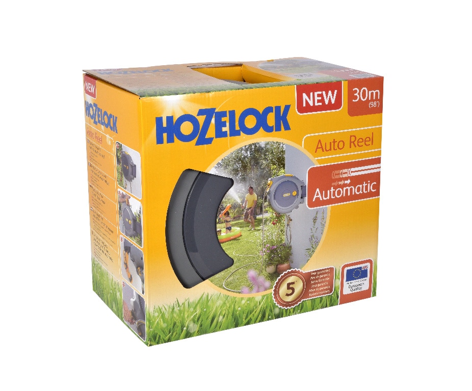 Rola automata derulator cu furtun, 30 m  Hozelock