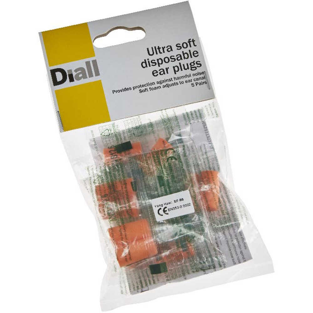 Set antifoane pentru urechi, portocaliu, 5 perechi