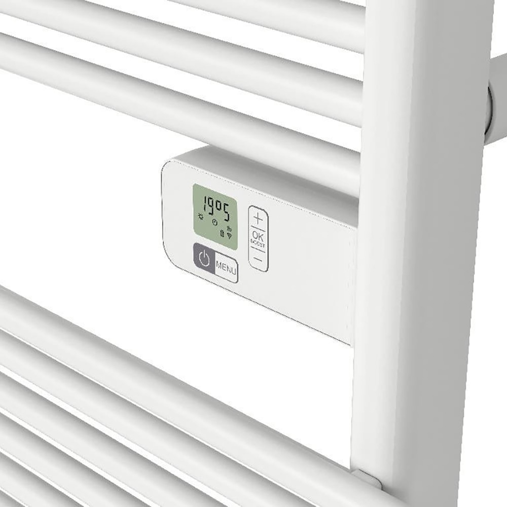 Radiator portprosop de baie Solna GOODHOME, 54.5 x 107 cm, aluminiu, alb