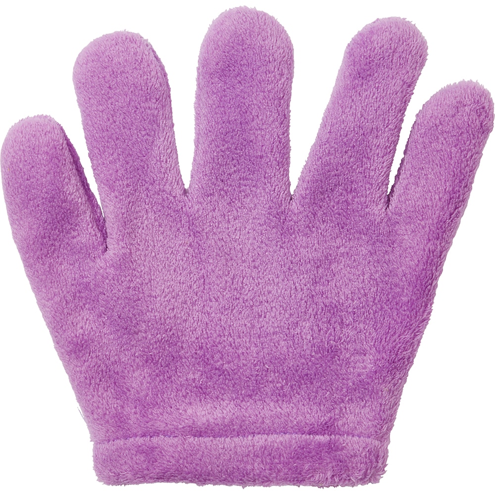 Manusa microfibra pentru praf, 21.5 x 17 cm, poliamida si poliester, mov