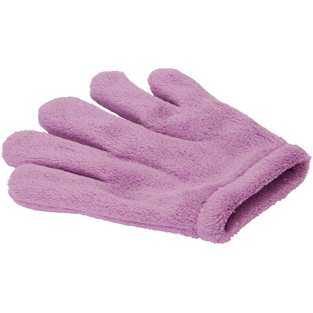 Manusa microfibra pentru praf, 21.5 x 17 cm, poliamida si poliester, mov