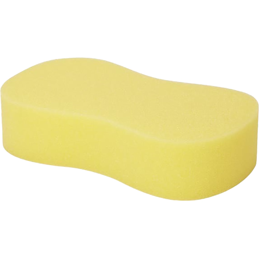 Burete super absorbant Jumbo, 22 x 12 cm, galben