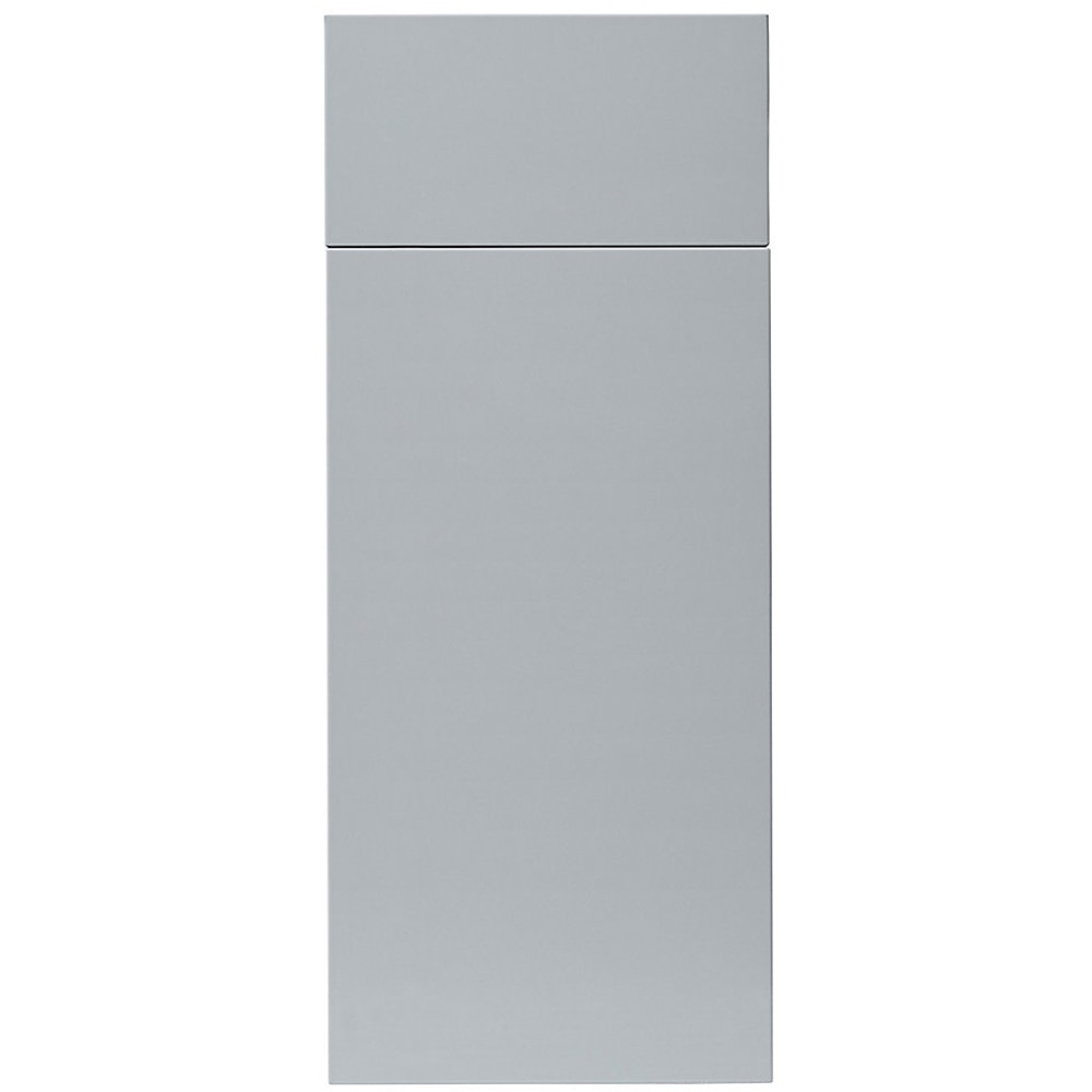 Front usa si sertar GOODHOME Alisma, MDF, 29.7 x 71.5 x 1.8 cm, Gri