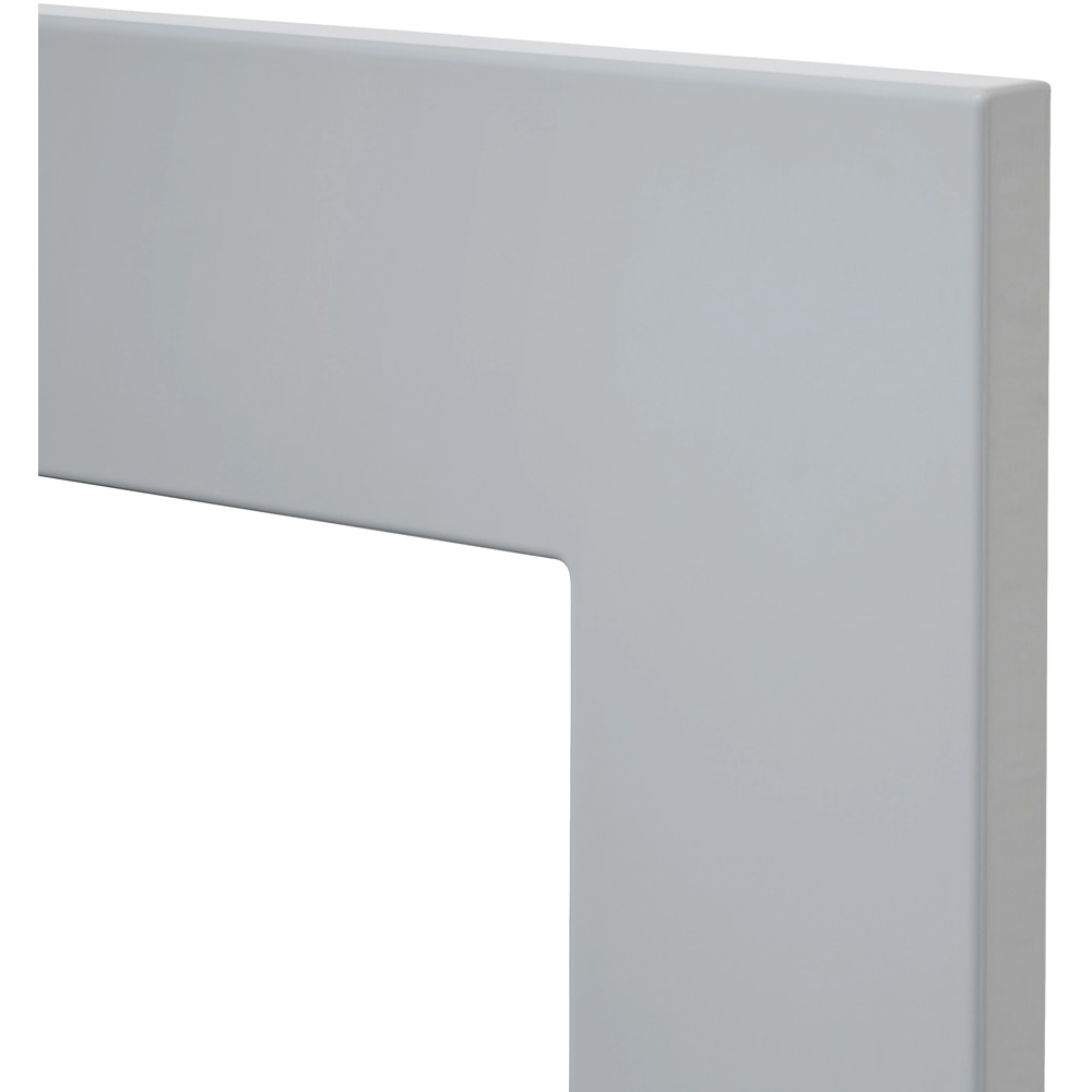 Front usa GOODHOME Alisma, sticla, 29.7 x 71.5 x 1.8 cm, gri