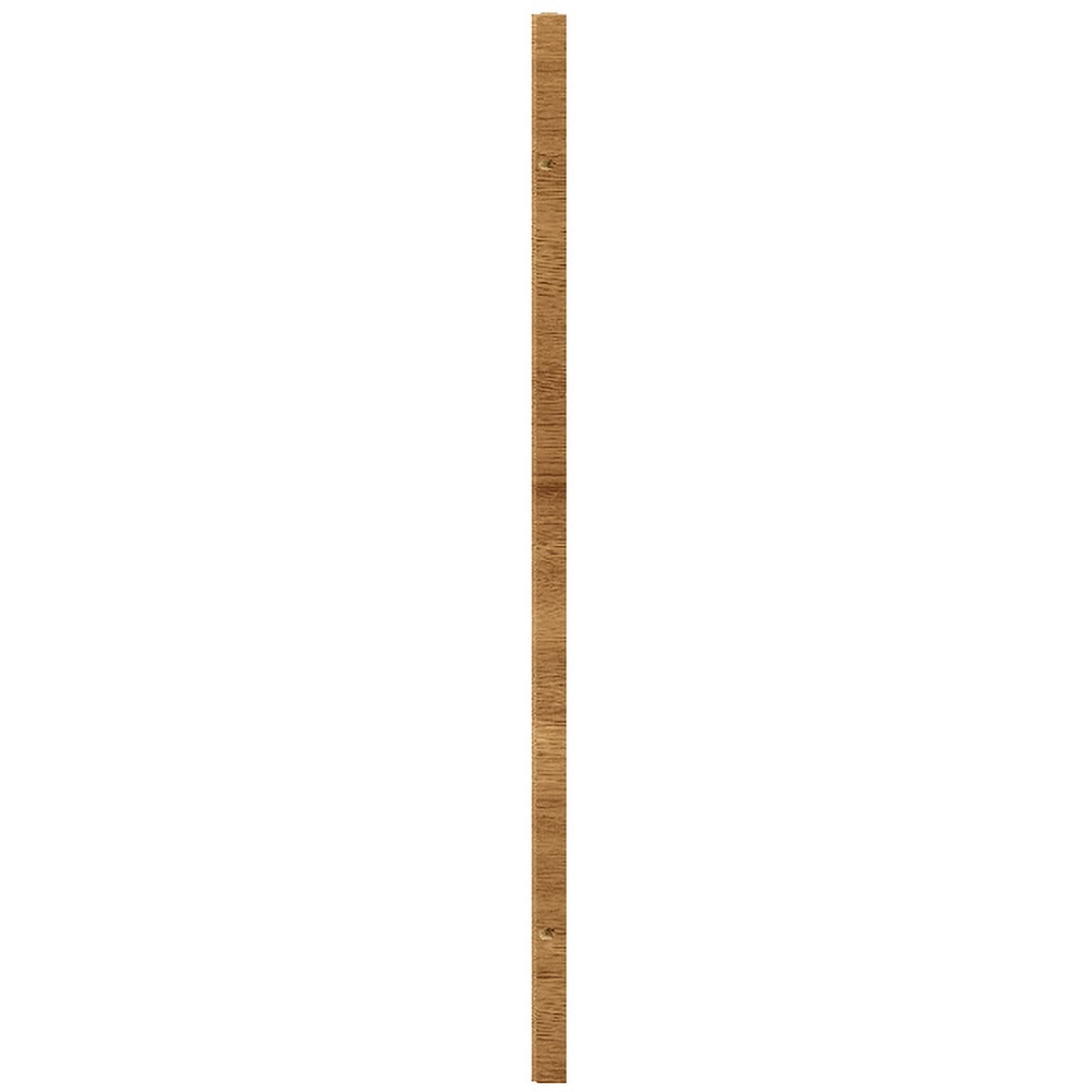 Bagheta colt GOODHOME Chia, MDF, 71.5 x 2.5 x 1.8 cm, maro