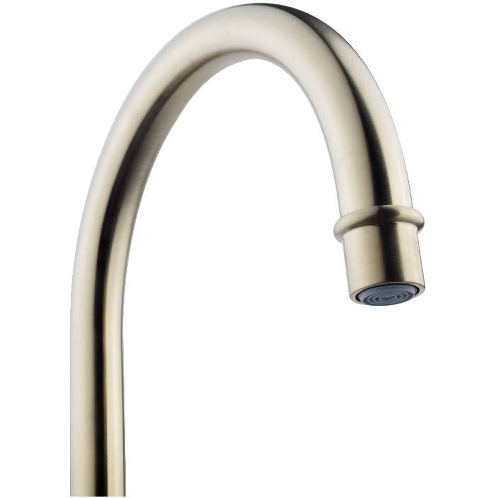 Baterie bucatarie GOODHOME Filbert, zinc, auriu