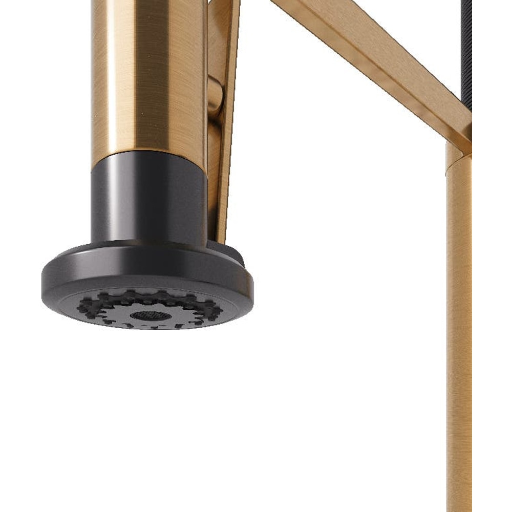 Baterie bucatarie GOODHOME Kamut, alama, bronz-negru