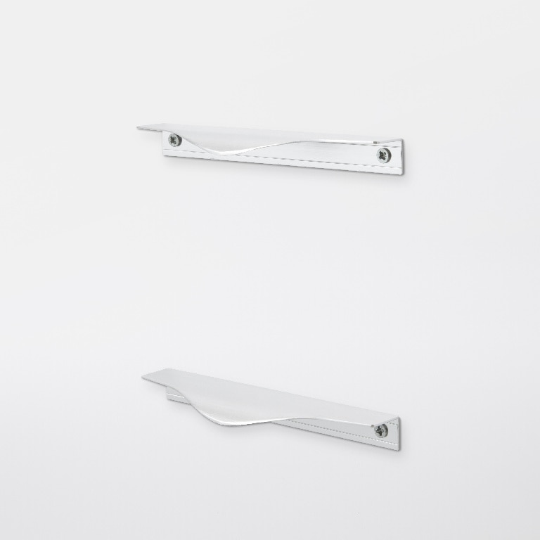 Maner Andali, aluminiu, 14.7 cm, 2 bucati, alb