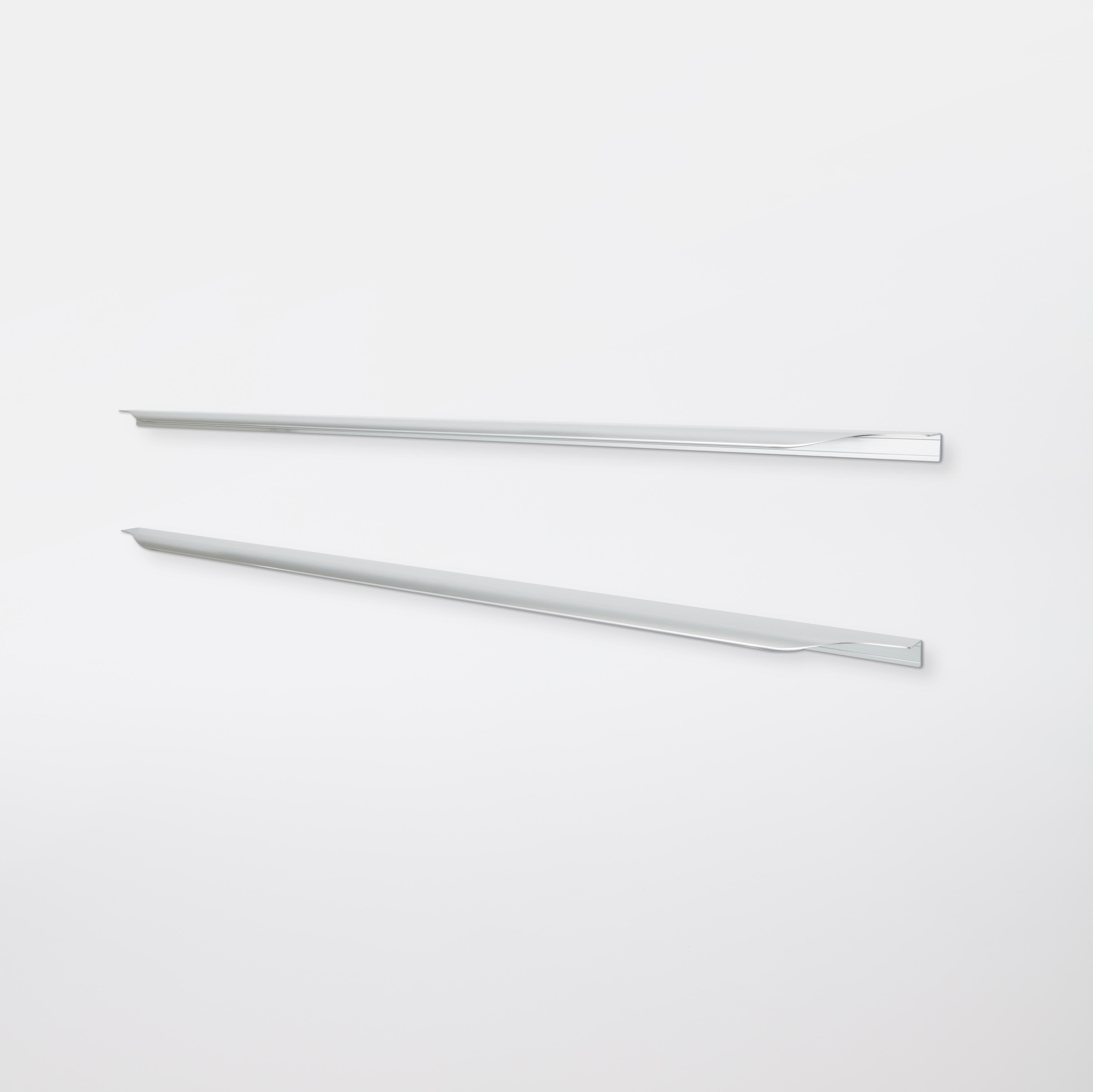 Maner mobila GOODHOME, 80cm, metal, nichel