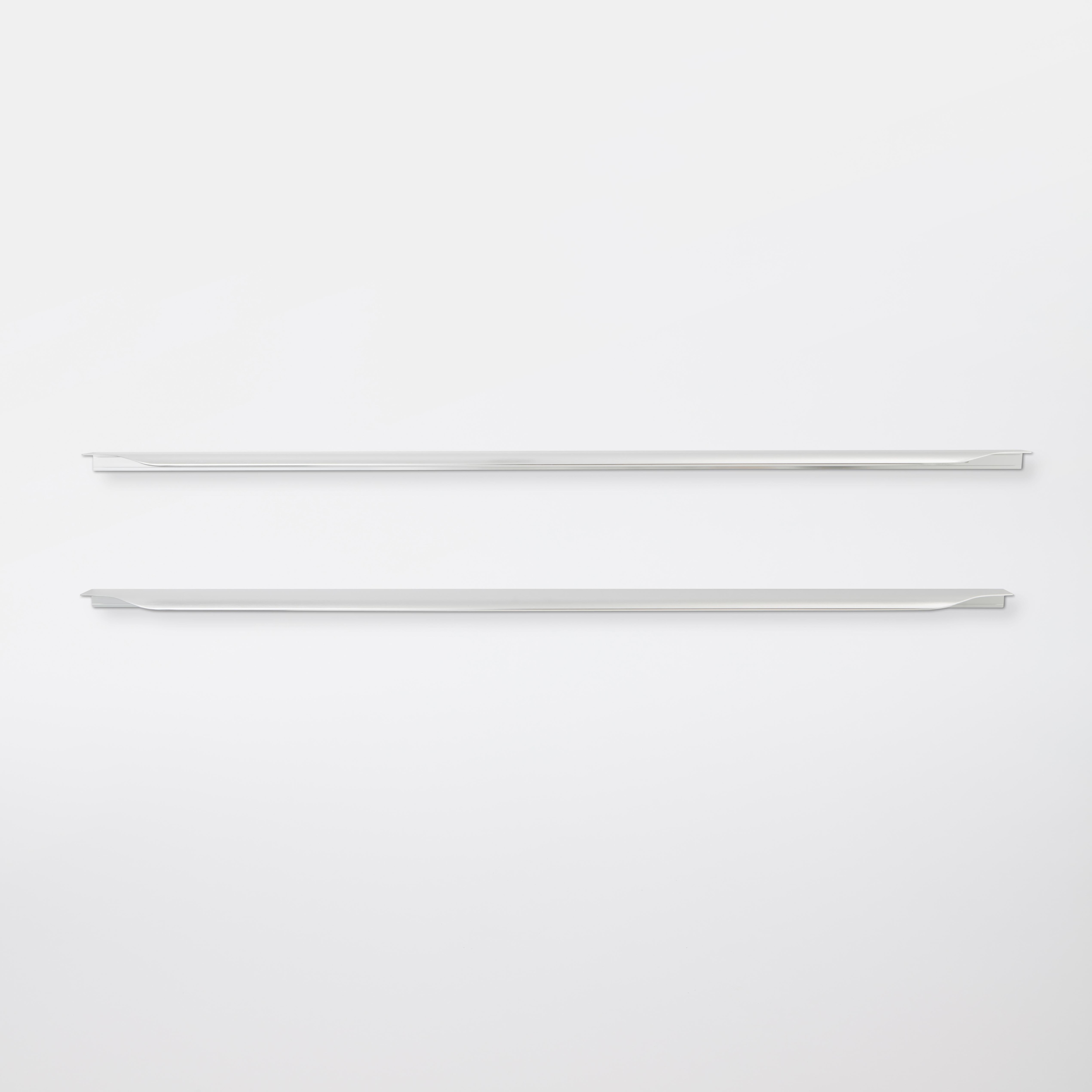 Maner mobila GOODHOME, 80cm, metal, nichel