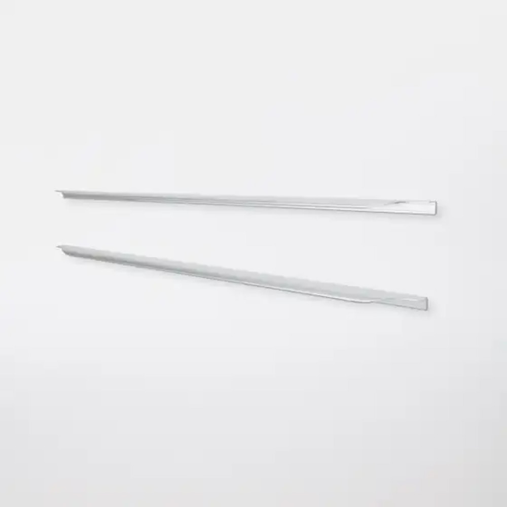 Maner mobila GOODHOME, 80cm, metal, nichel