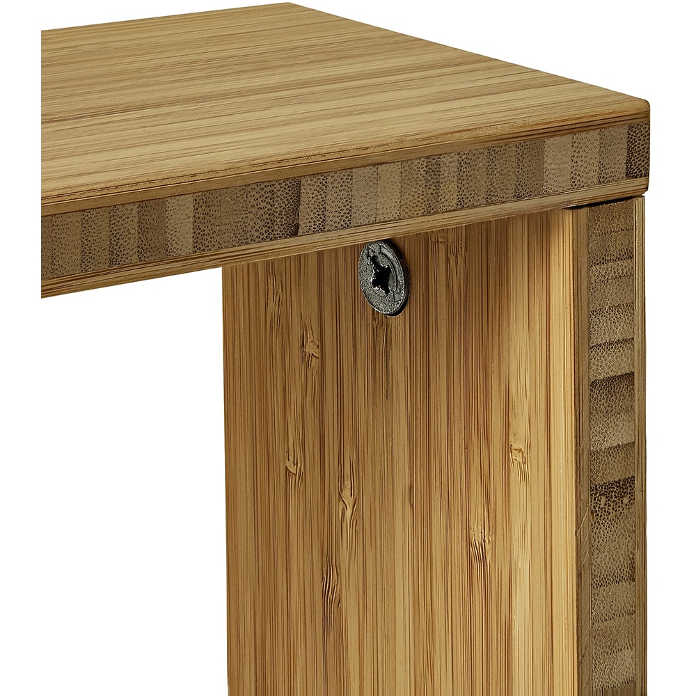 Raft bucatarie pentru blat GOODHOME, bambus, 55 x 12 cm, maro