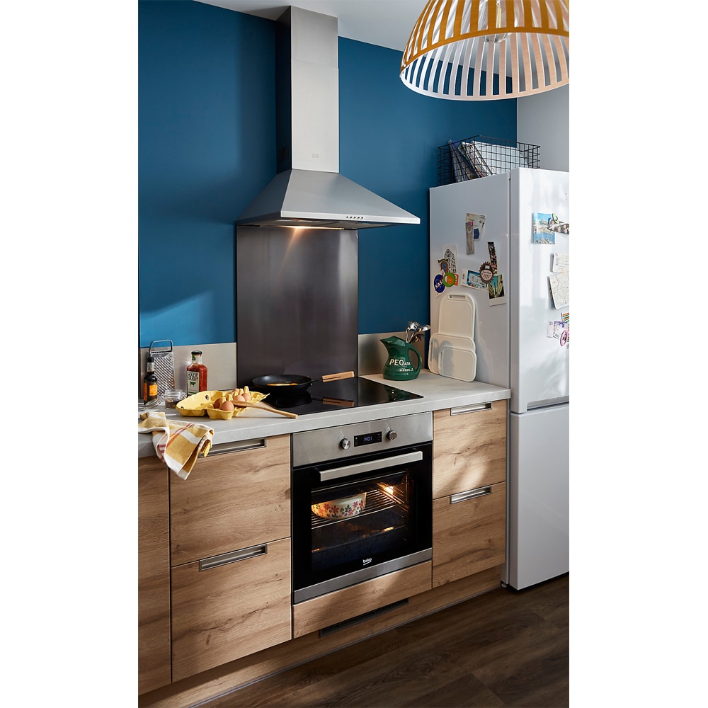 Panou bucatarie GOODHOME Kasei, 60 x 80 cm, gri