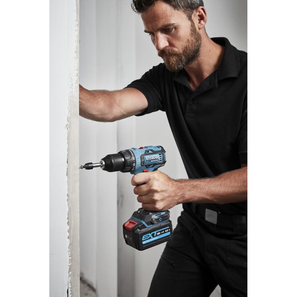 Masina de insurubat cu impact Erbauer EID18-Li, 18V, 2800rpm, 160Nm, fara acumulator