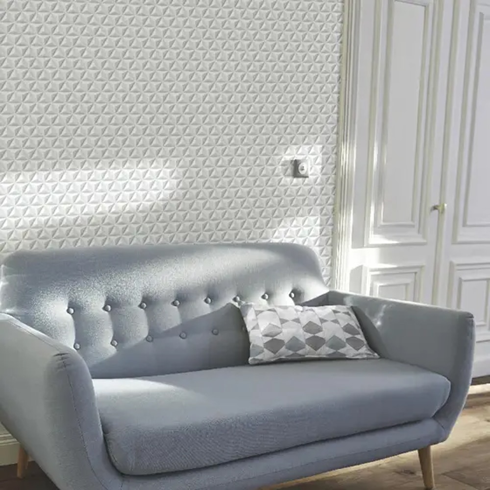 Tapet GOODHOME Onagre 100691966, alb