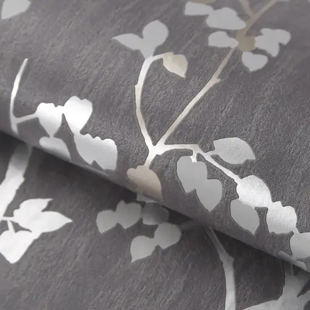 Tapet GOODHOME Bromus 100691978, gri