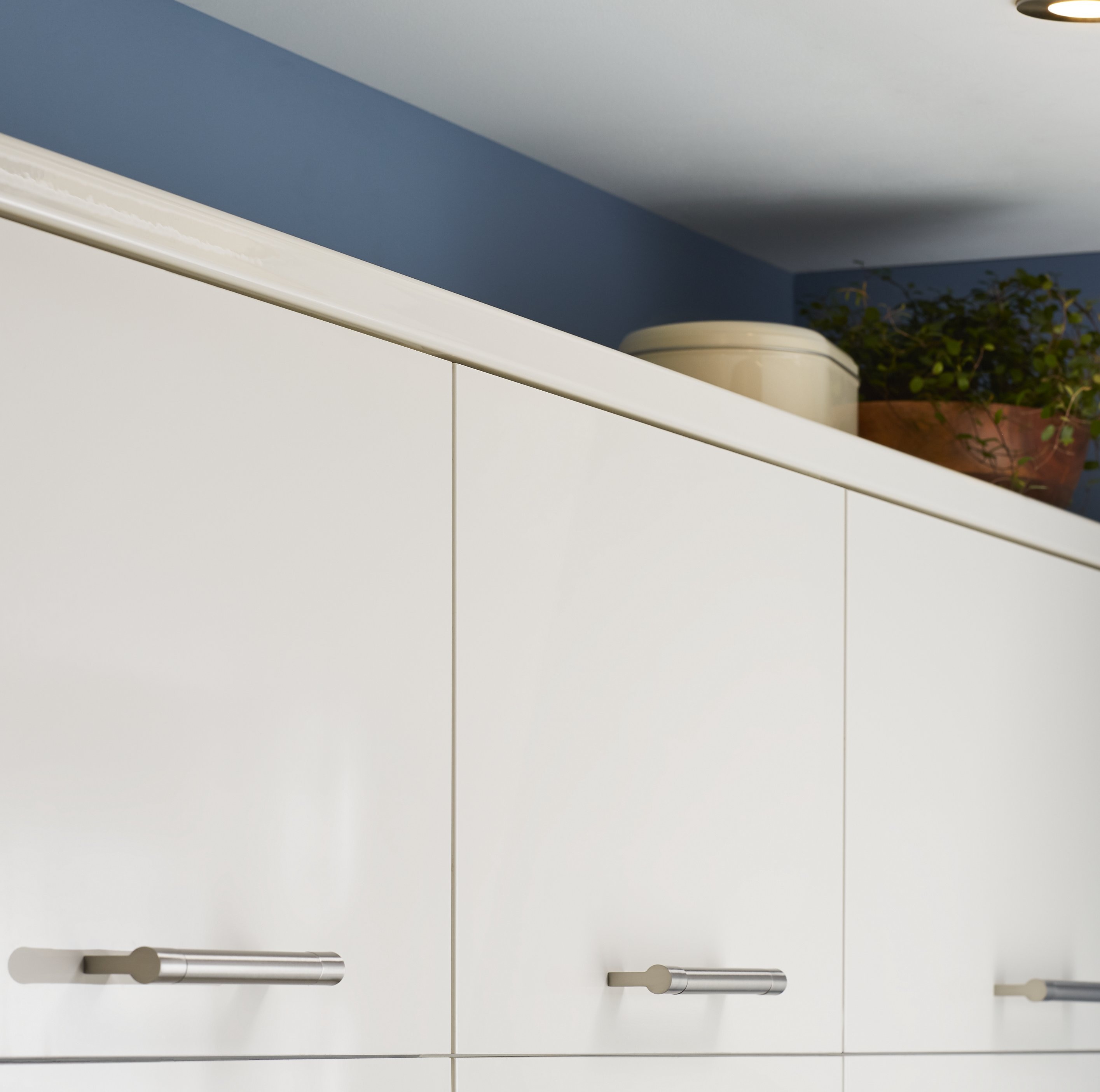 Cornisa GOODHOME Stevia, 2400 x 35 mm, alb