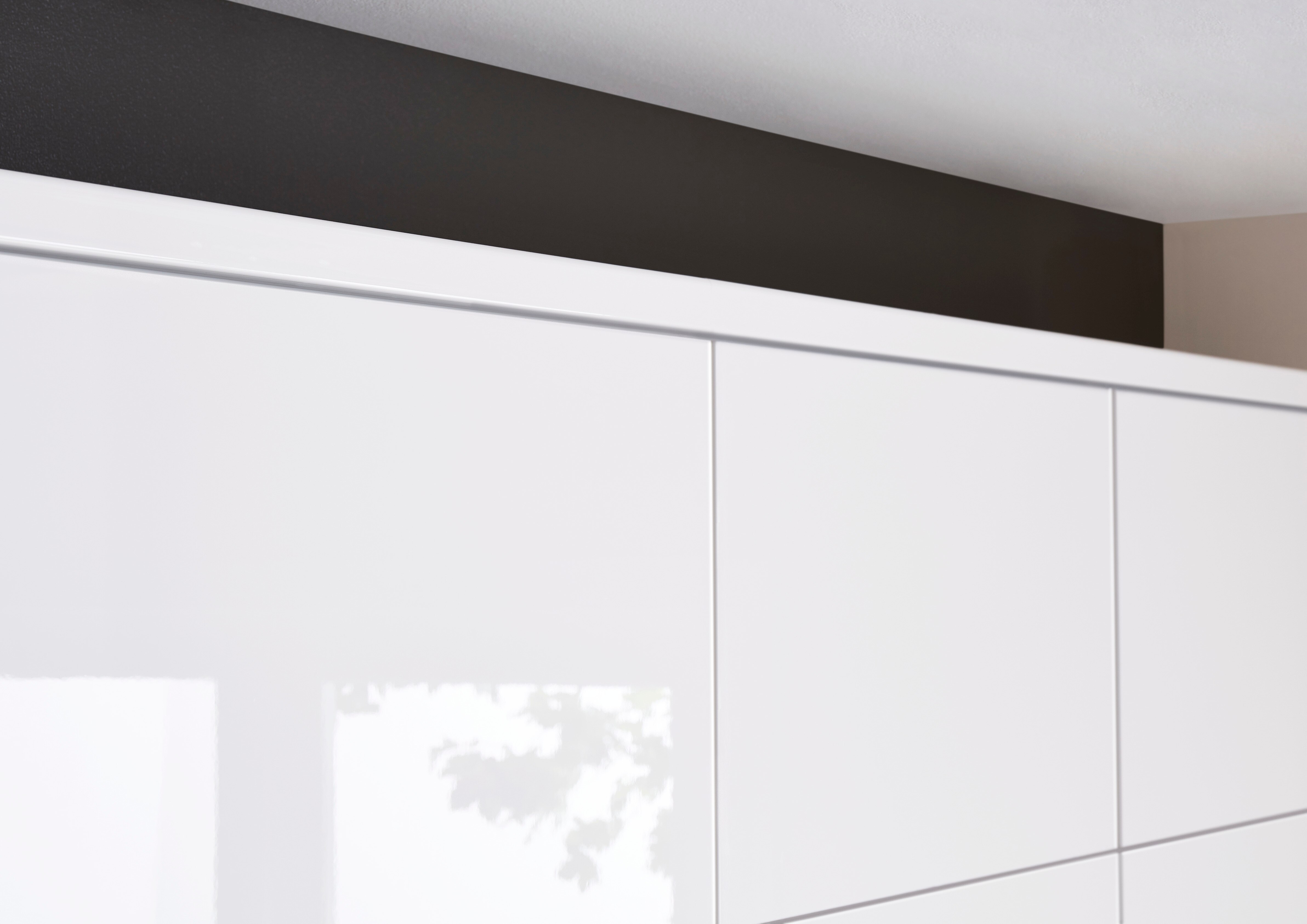 Cornisa GOODHOME Stevia, 2400 x 35 mm, alb