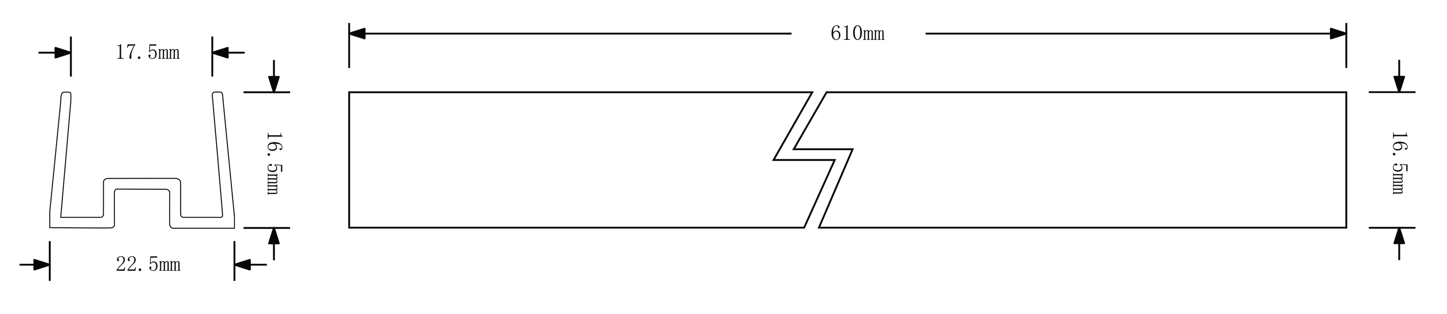 Banda decorativa GOODHOME, 18mm