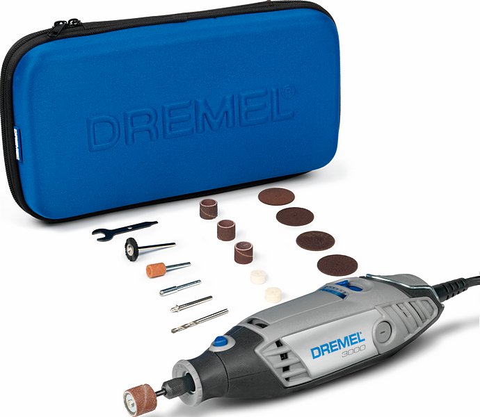 Unealta multifunctionala 3000-15, 15 accesorii • Dremel