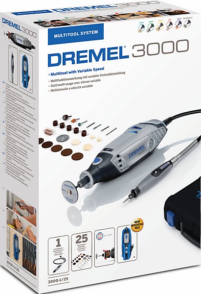 Unealta multifunctionala 3000-15, 15 accesorii • Dremel