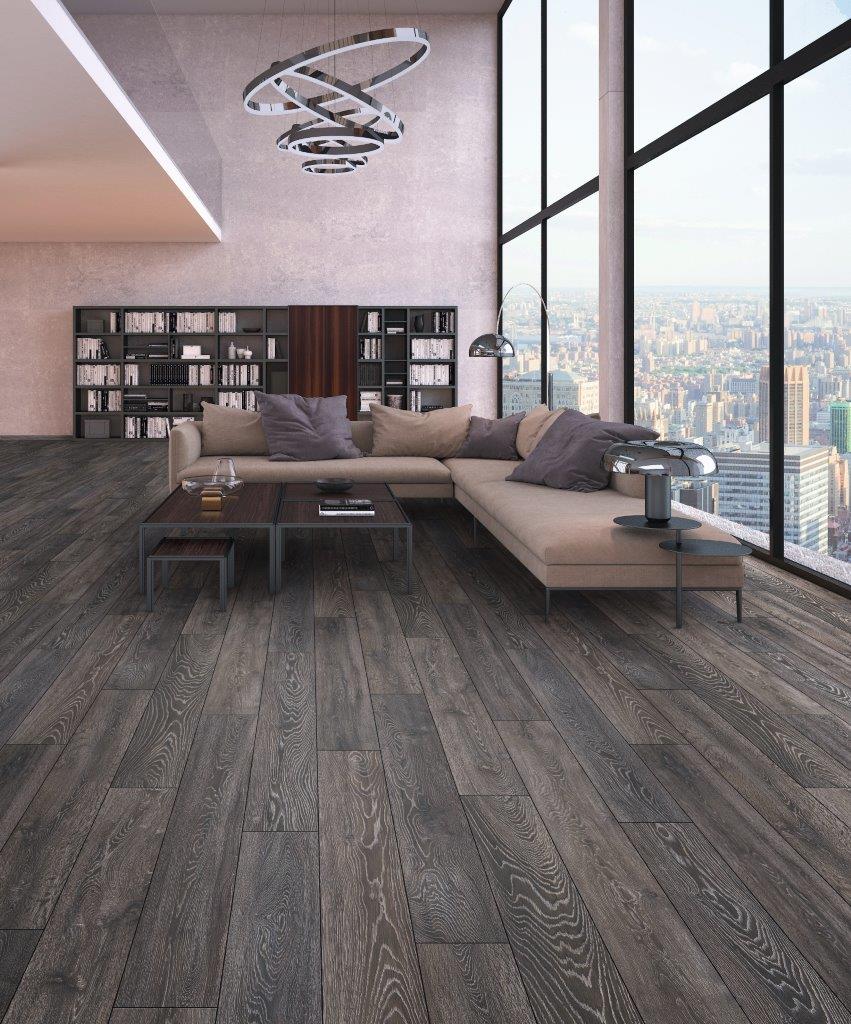 Parchet laminat 8 mm, natural acoperire per cutie 2.22 mp, AC4, HDF  Bedrock