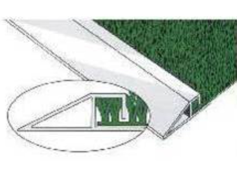 Terminatie Covor, Plastic, PVC, 900 x 25 x 25 mm • Astroturf