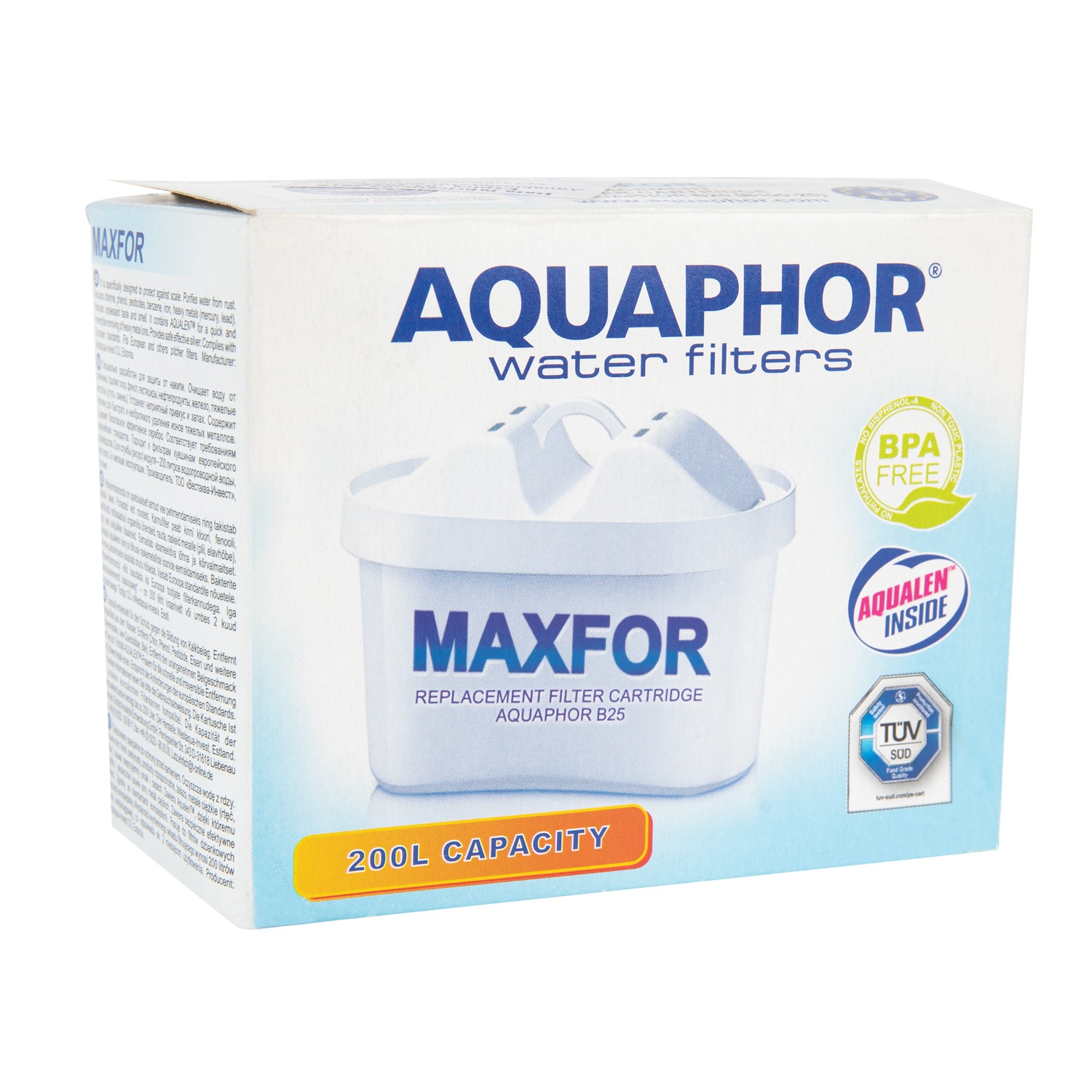 Cartus cana filtranta AQUAPHOR Maxfor B25, alb
