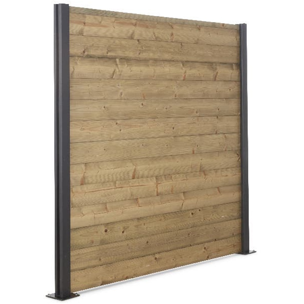 Sipca gard BLOOMA, 14.4 x 180 cm, maro