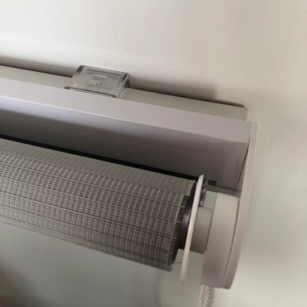 Rulou interior Colours, poliester, gri, actionare manuala, 96.5x180 cm