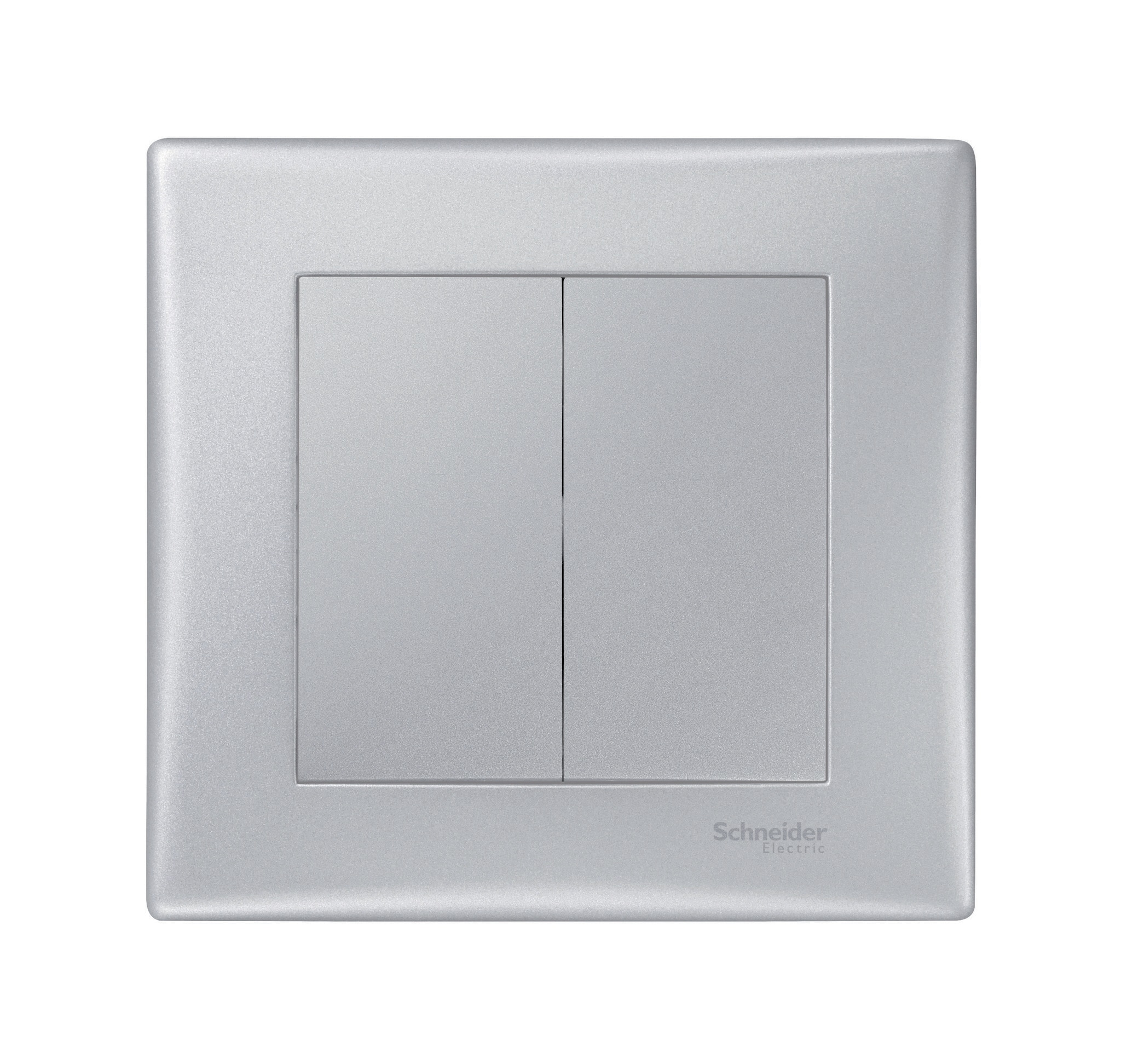 Intrerupator dublu SCHEIDER ELECTRIC Sedna, 10AX, gri